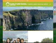 Tablet Screenshot of dublinenglish.net